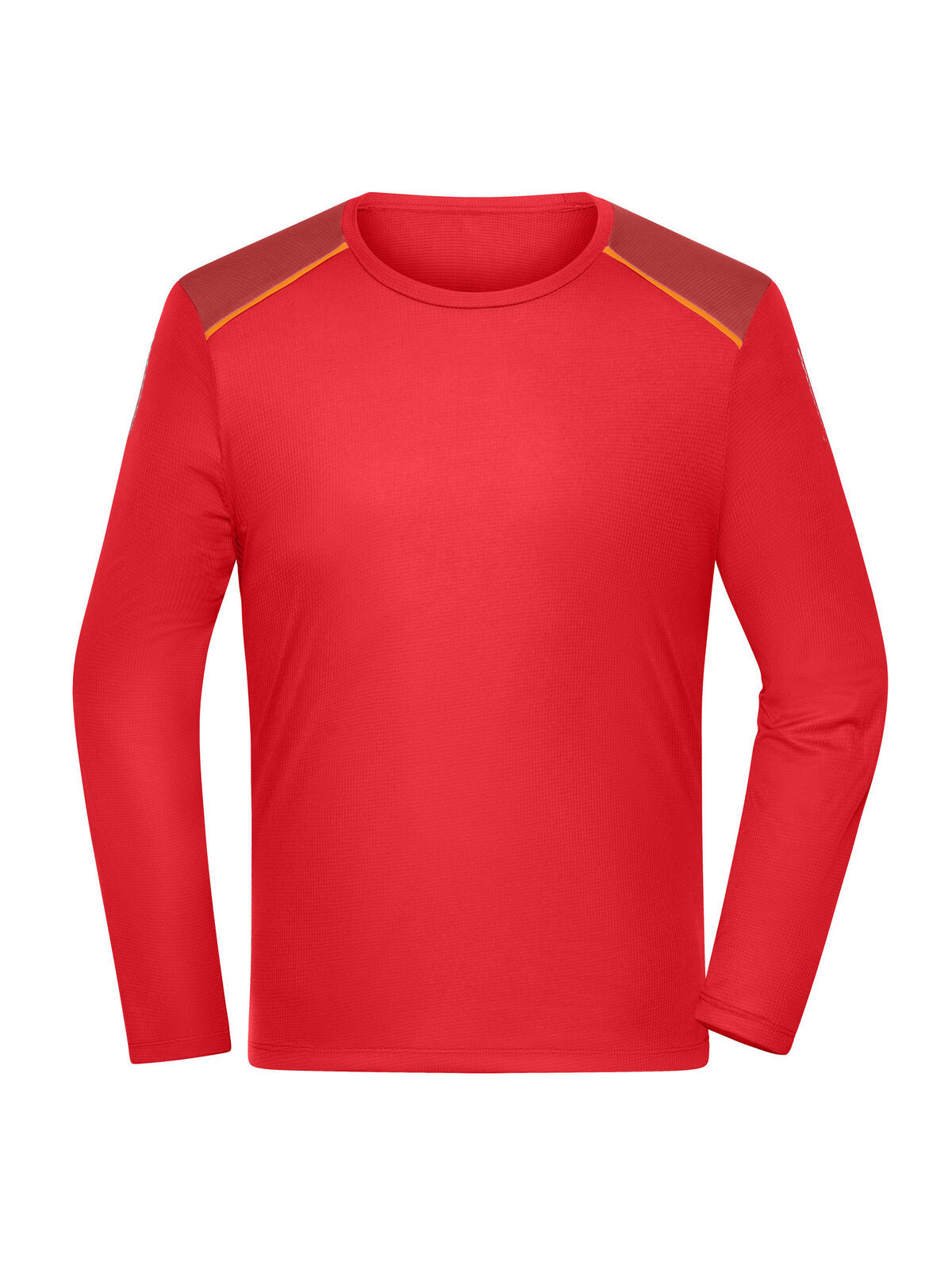 Running Longsleeve GRS Herren T-Shirt – Daiber – Farbe spicy-orange – individuell veredelbar