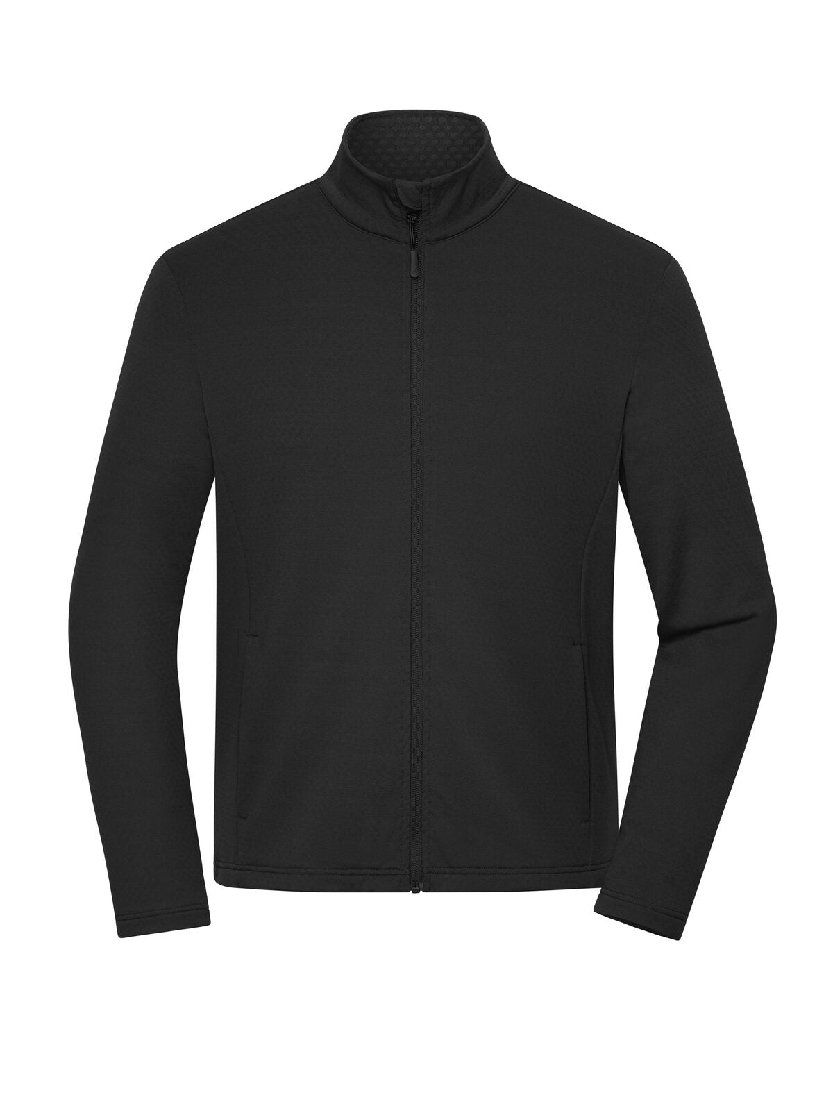 Sports Structured Fleece Jacket GRS Herren – Daiber – Farbe Schwarz – individuell veredelbar
