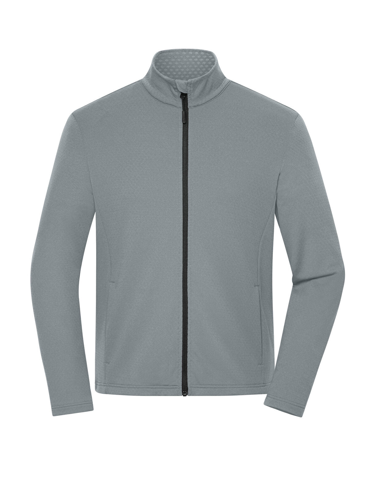 Sports Structured Fleece Jacket GRS Herren – Daiber – Farbe space-grey – individuell veredelbar