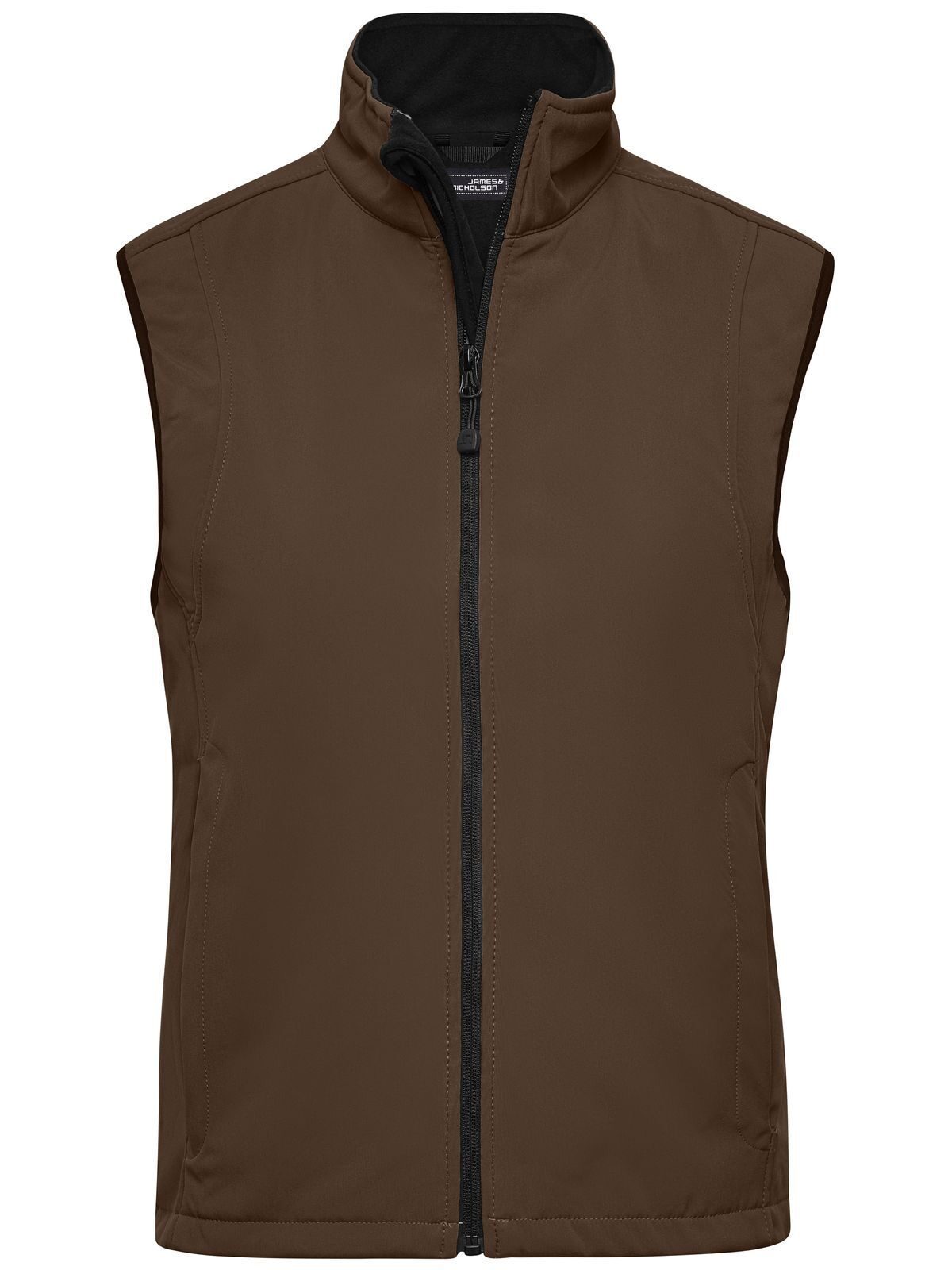 Ladies' Softshell Vest Damen – Daiber – Farbe Braun – individuell veredelbar