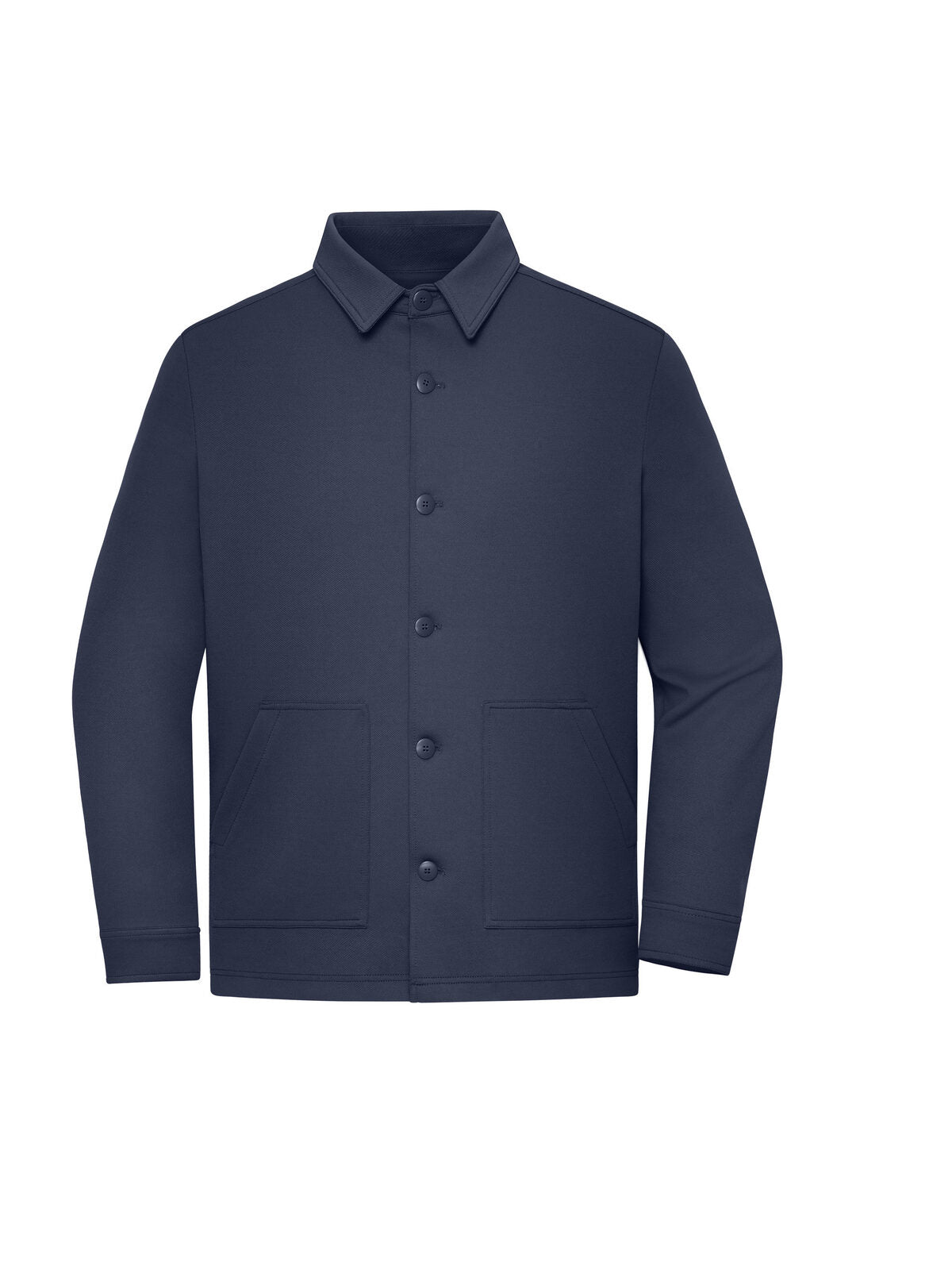 Shirt Jacket OCS Blended & GRS Unisex – Daiber – Farbe Navy – individuell veredelbar
