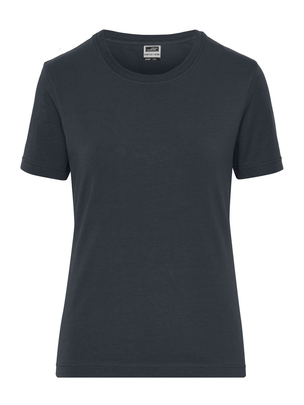 Ladies' Bio Stretch-T Work - Solid Damen T-Shirt – Daiber – Farbe carbon – individuell veredelbar