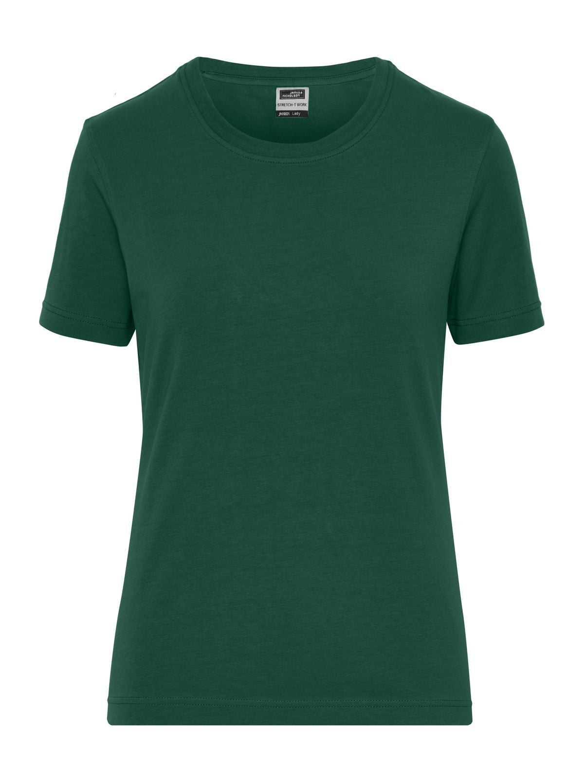 Ladies' Bio Stretch-T Work - Solid Damen T-Shirt – Daiber – Farbe dark-green – individuell veredelbar
