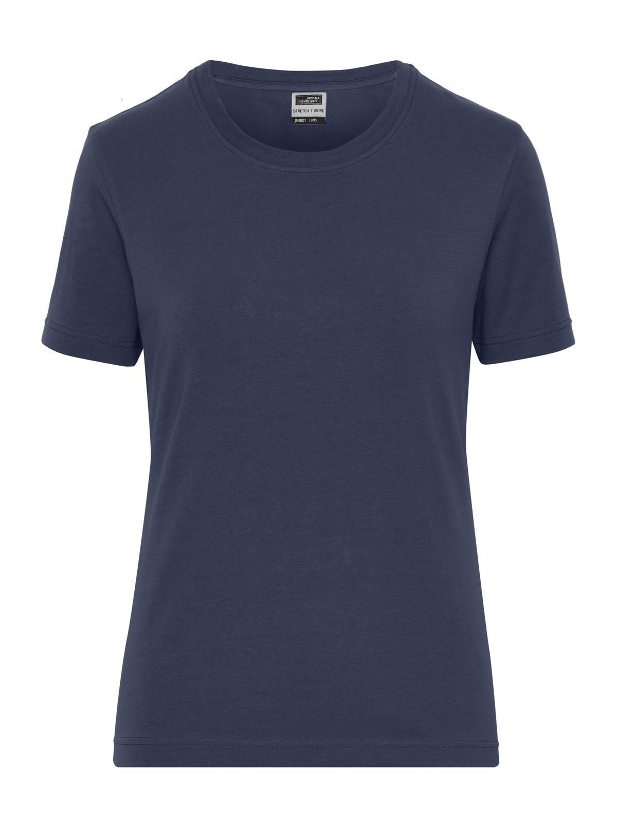 Ladies' Bio Stretch-T Work - Solid Damen T-Shirt – Daiber – Farbe Navy – individuell veredelbar