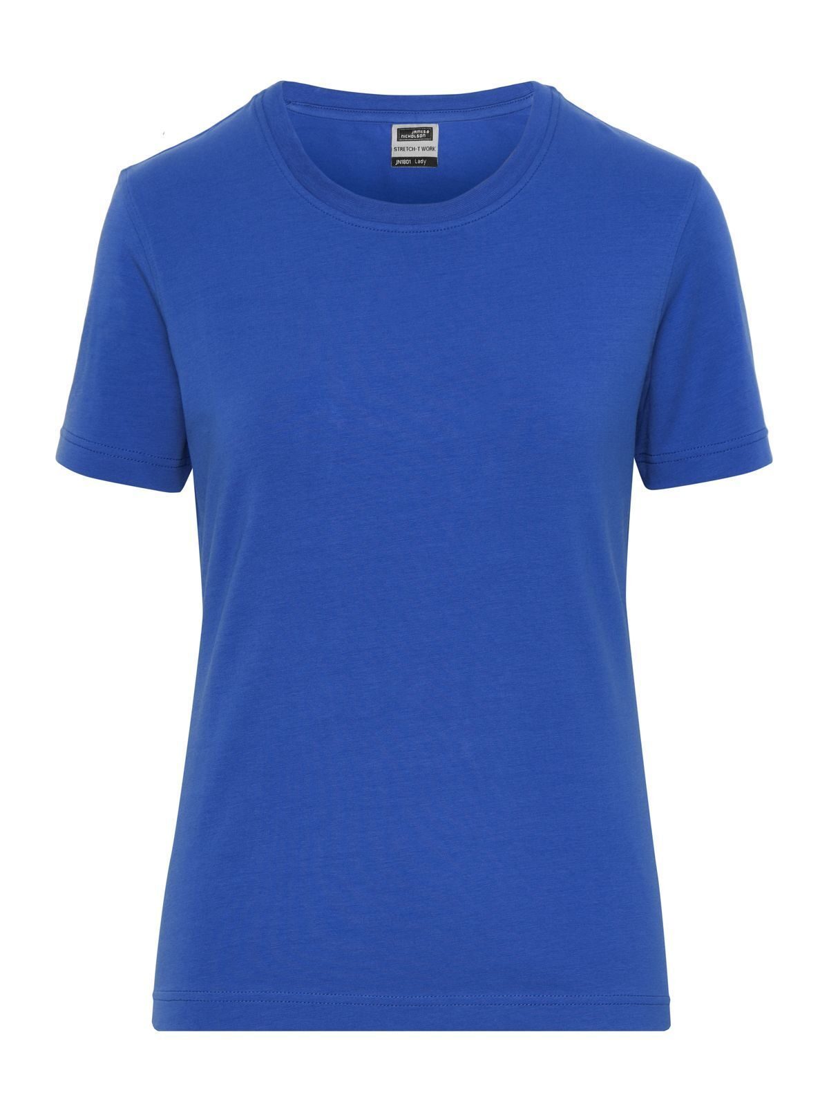 Ladies' Bio Stretch-T Work - Solid Damen T-Shirt – Daiber – Farbe Royalblau – individuell veredelbar