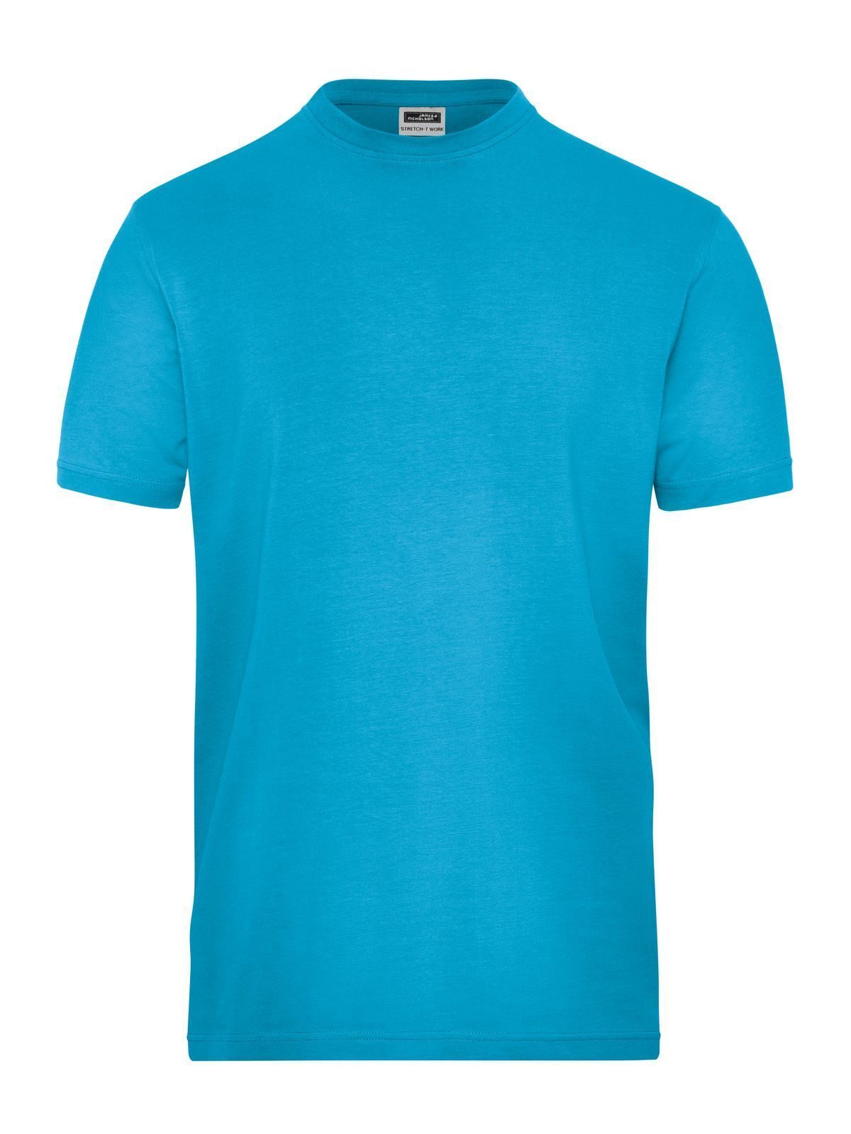 Bio Stretch-T Work - Solid Herren T-Shirt – Daiber – Farbe Türkis – individuell veredelbar