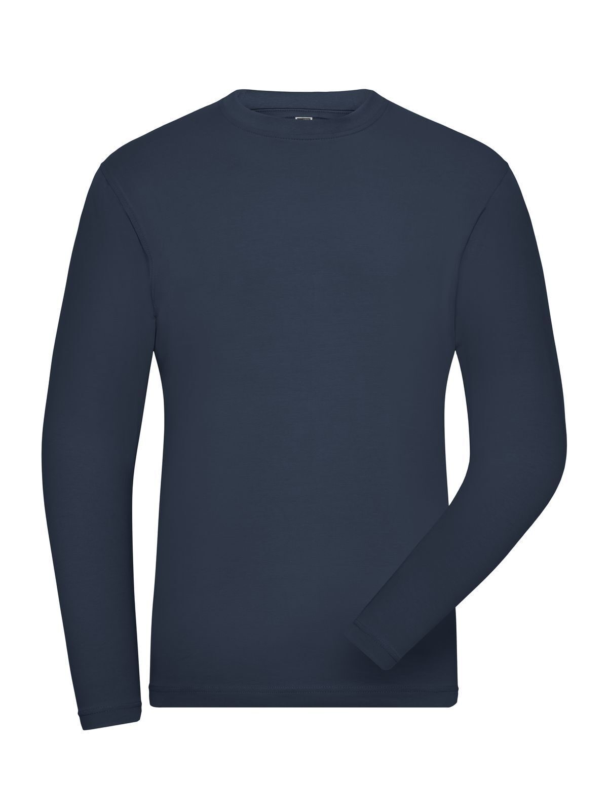 Bio Stretch-Longsleeve Work - Solid Herren T-Shirt – Daiber – Farbe Navy – individuell veredelbar
