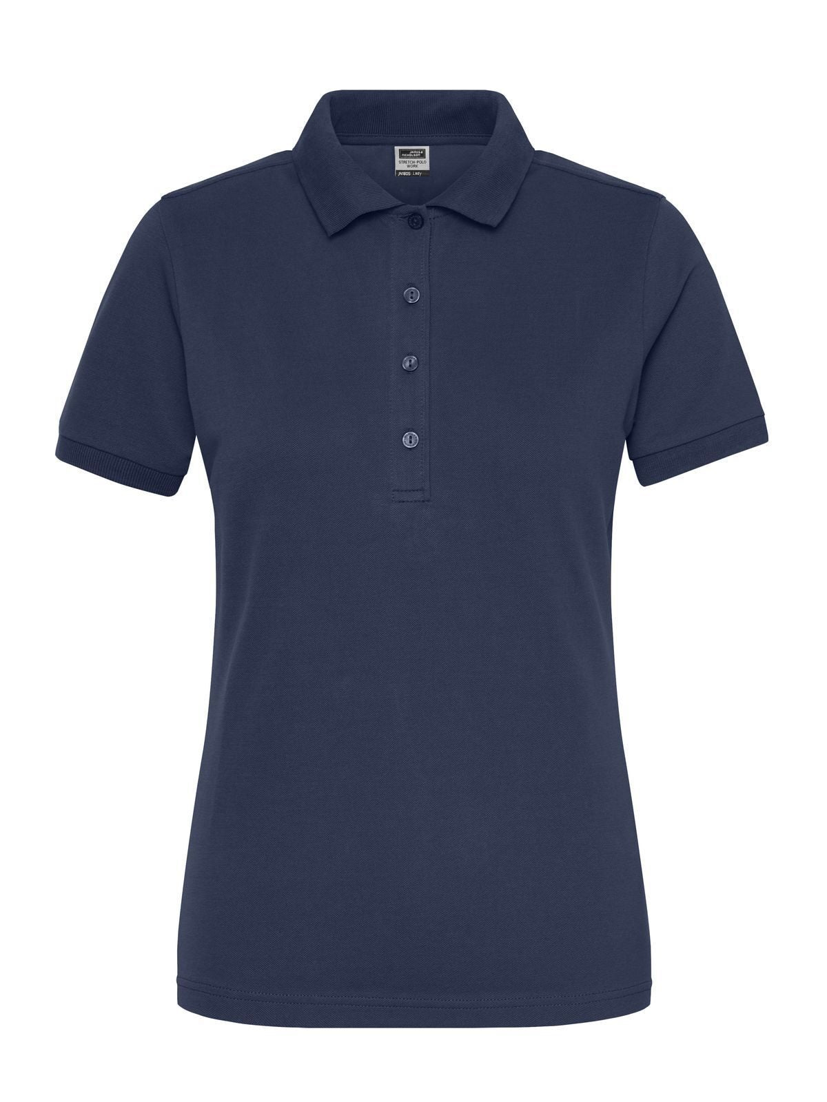 Ladies' Bio Stretch-Polo Work - Solid Damen Poloshirt – Daiber – Farbe Navy – individuell veredelbar