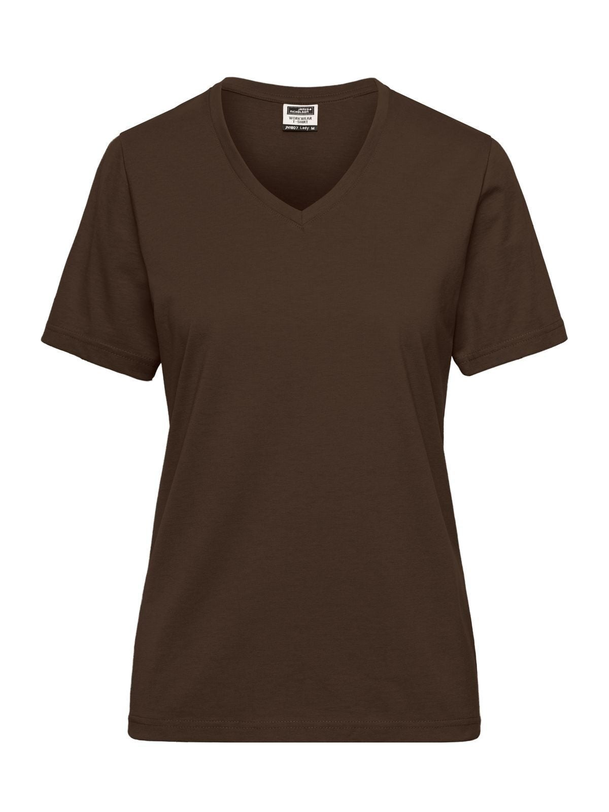 Ladies' Bio workwear Damen T-Shirt – Daiber – Farbe Braun – individuell veredelbar