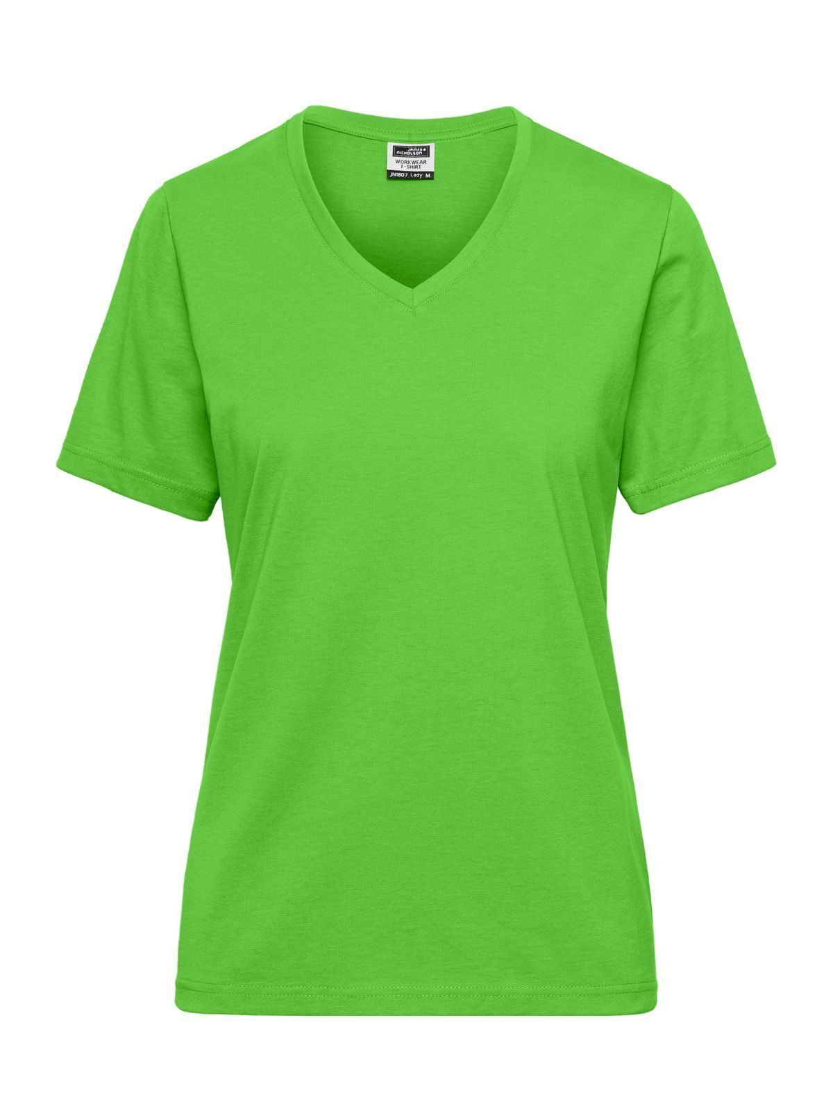 Ladies' Bio workwear Damen T-Shirt – Daiber – Farbe lime-green – individuell veredelbar