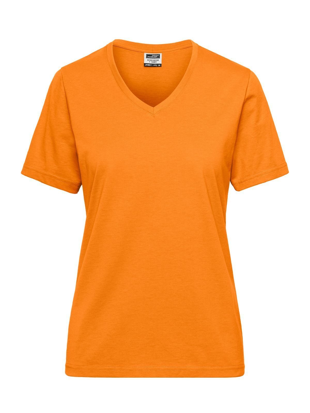 Ladies' Bio workwear Damen T-Shirt – Daiber – Farbe Orange – individuell veredelbar