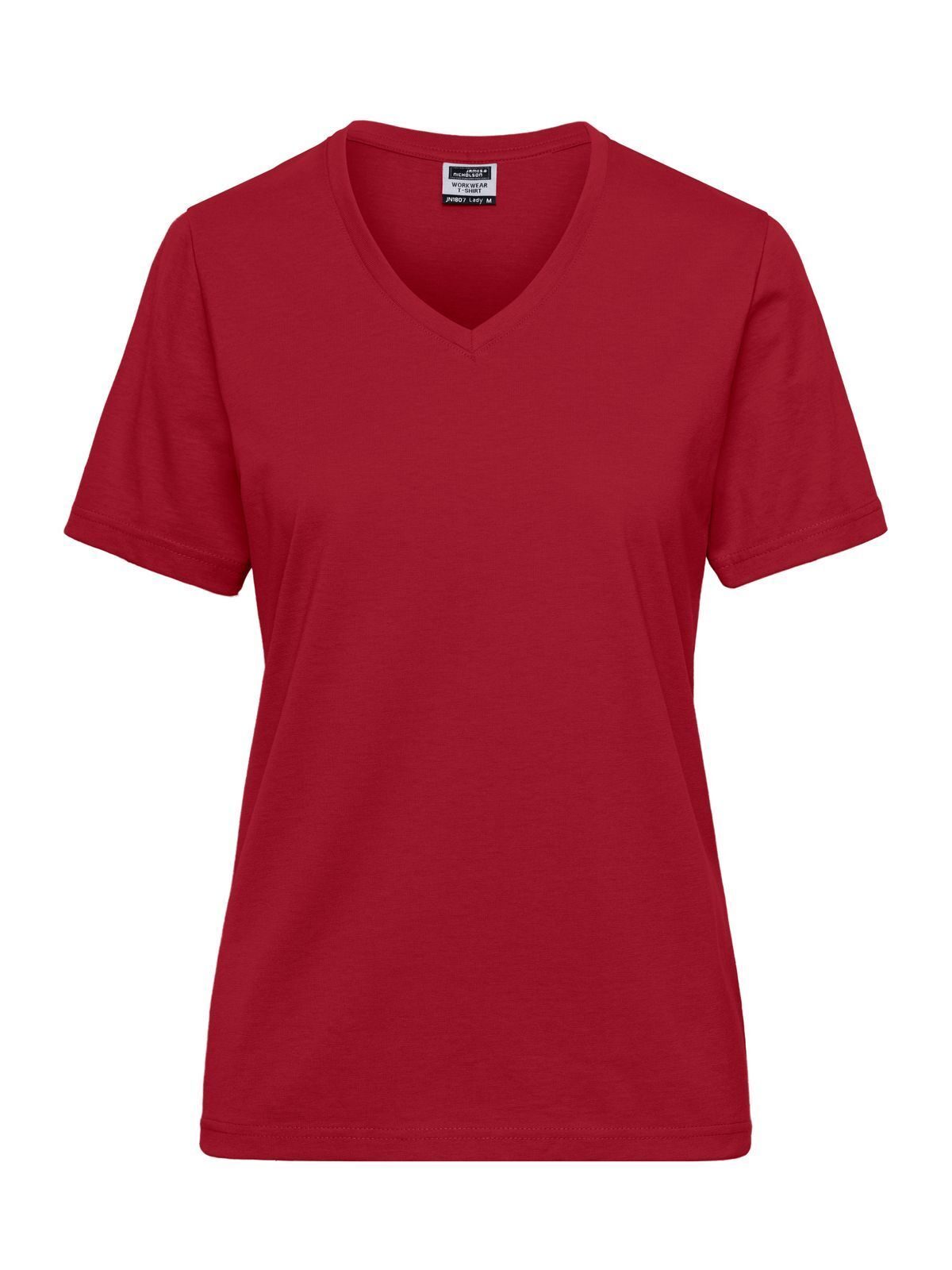 Ladies' Bio workwear Damen T-Shirt – Daiber – Farbe Rot – individuell veredelbar