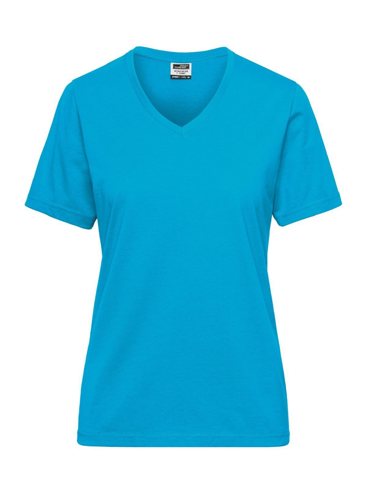 Ladies' Bio workwear Damen T-Shirt – Daiber – Farbe Türkis – individuell veredelbar