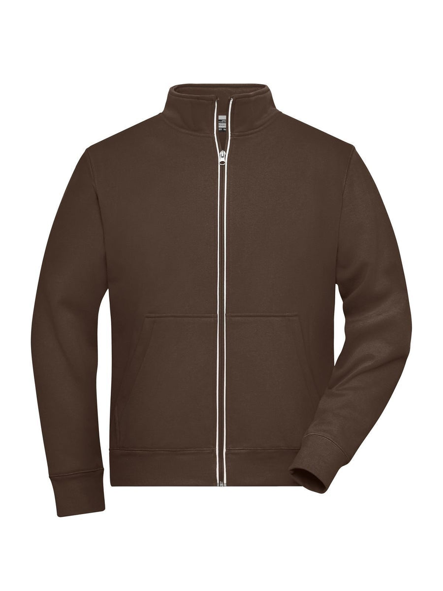Doubleface Work Jacket - Solid Herren Sweatshirt / Hoodie – Daiber