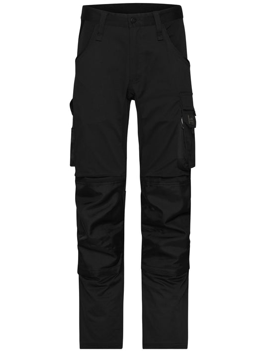 Workwear Stretch-Pants Hose / Rock – Daiber – Farbe black/black – individuell veredelbar
