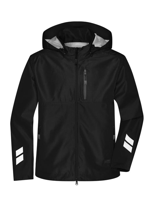Hardshell Workwear Jacket – Daiber – Farbe black/black – individuell veredelbar