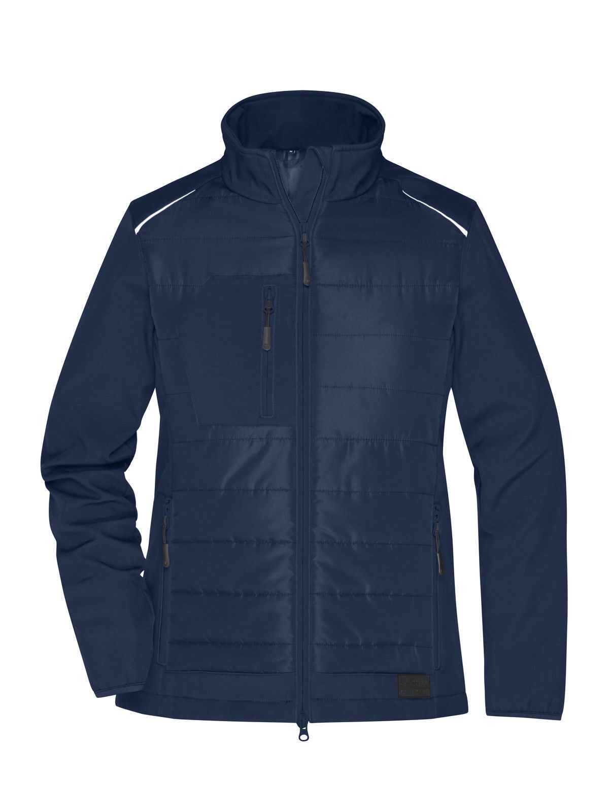 Ladies' Hybrid Jacket Damen Softshell – Daiber – Farbe navy/navy – individuell veredelbar