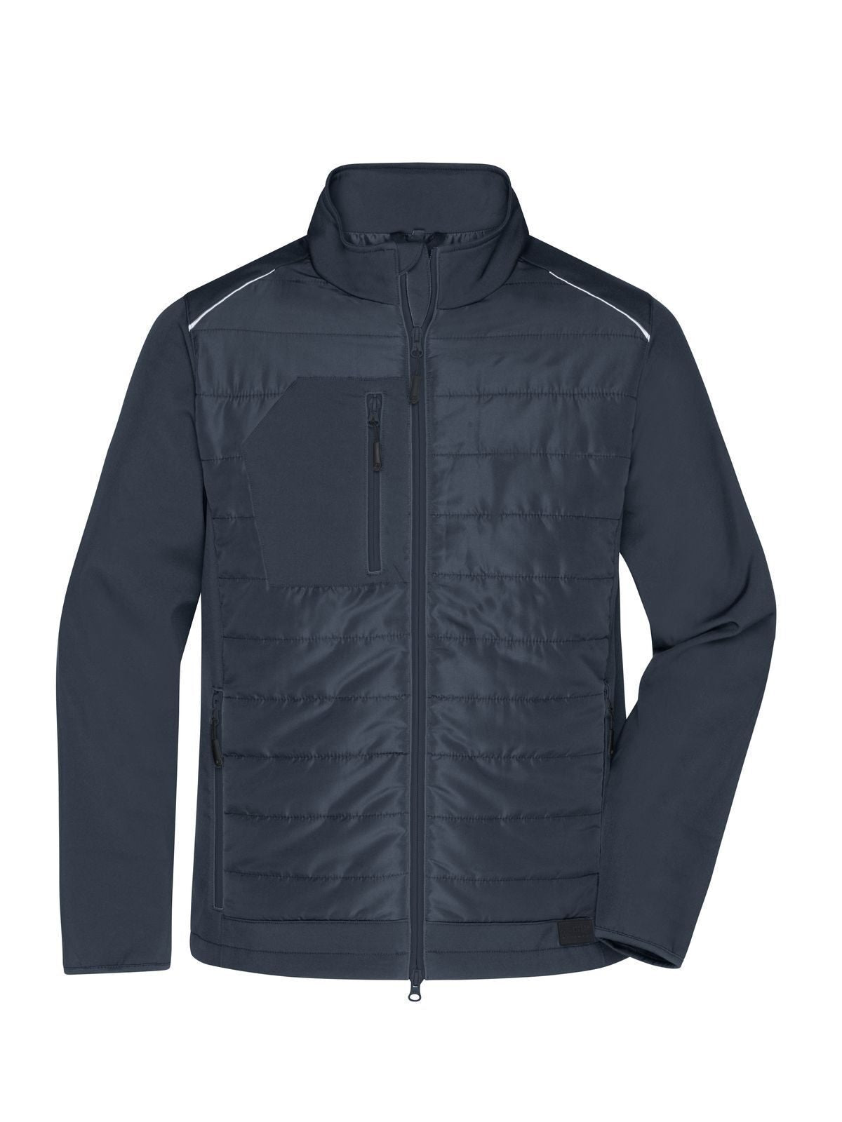 Hybrid Jacket Herren Softshell – Daiber – Farbe carbon/carbon – individuell veredelbar