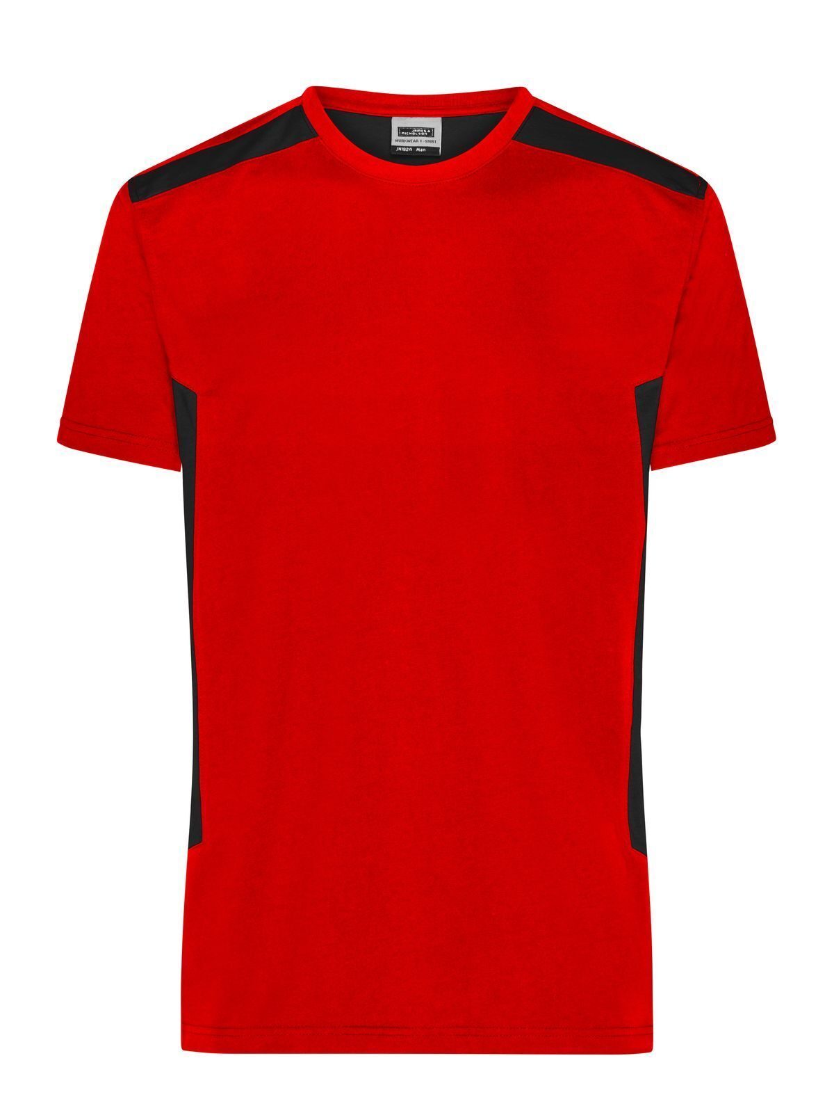 Workwear - Strong Herren T-Shirt – Daiber – Farbe red/black – individuell veredelbar