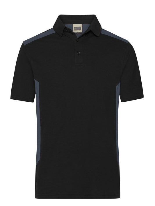 Workwear Polo - Strong Herren Poloshirt – Daiber – Farbe black/carbon – individuell veredelbar