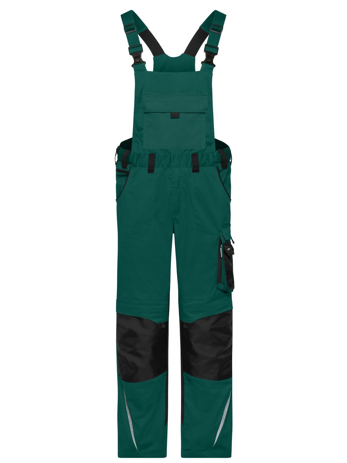 Workwear Pants with Bip - Strong Hose / Rock – Daiber – Farbe dark-green/black – individuell veredelbar
