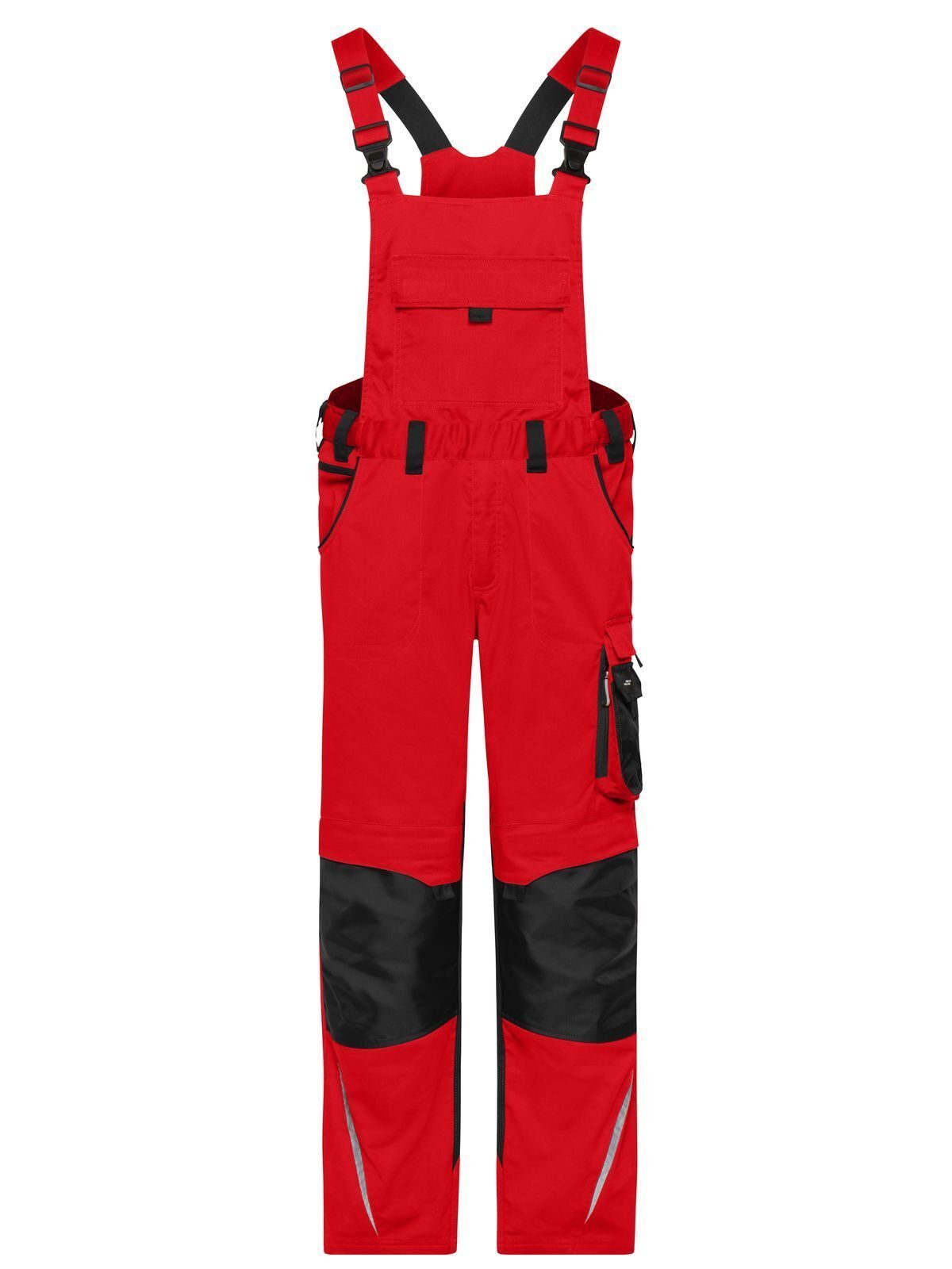 Workwear Pants with Bip - Strong Hose / Rock – Daiber – Farbe red/black – individuell veredelbar