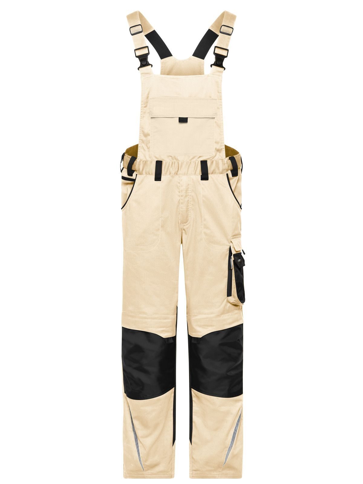 Workwear Pants with Bip - Strong Hose / Rock – Daiber – Farbe stone/black – individuell veredelbar