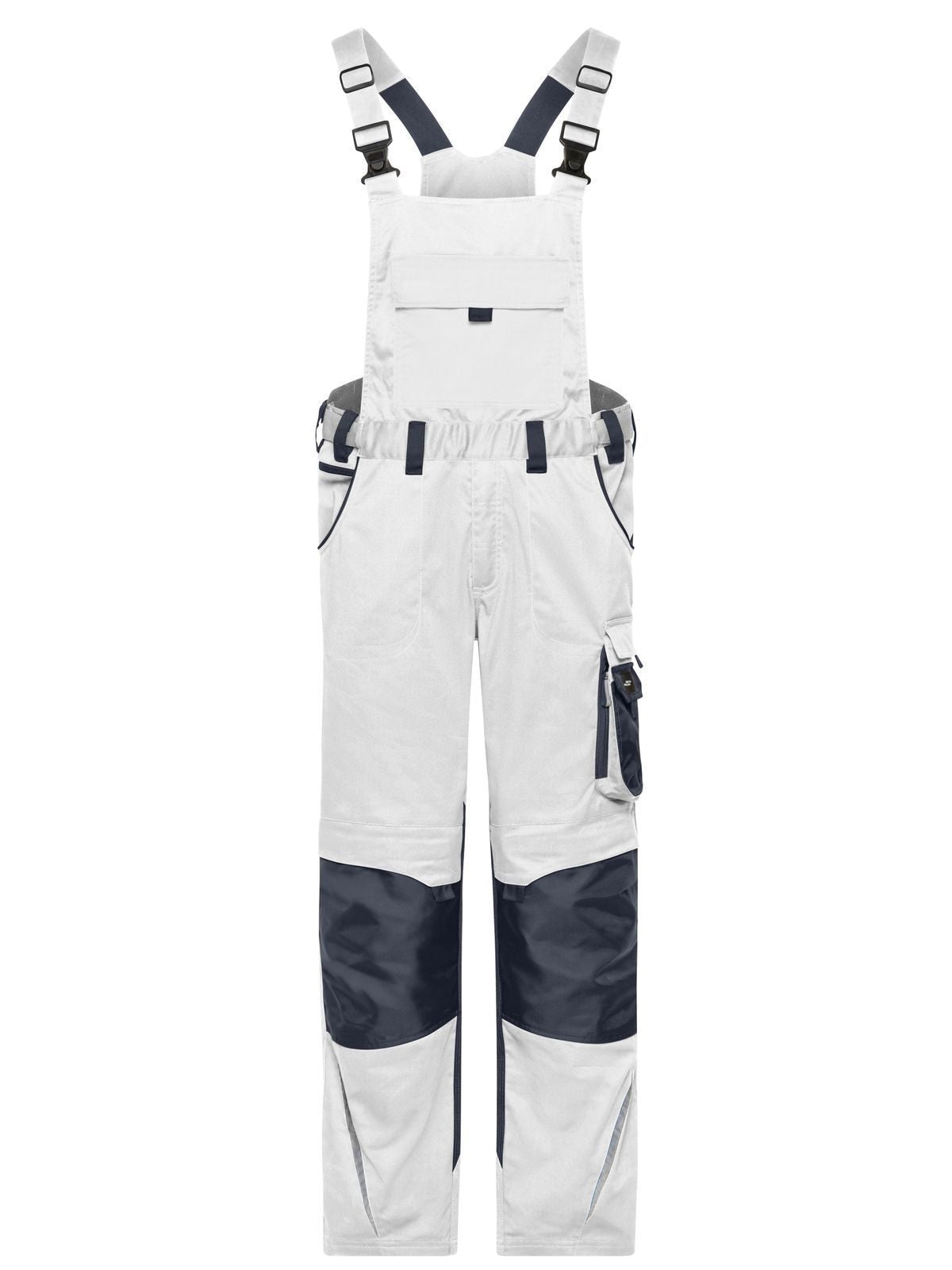 Workwear Pants with Bip - Strong Hose / Rock – Daiber – Farbe white/carbon – individuell veredelbar