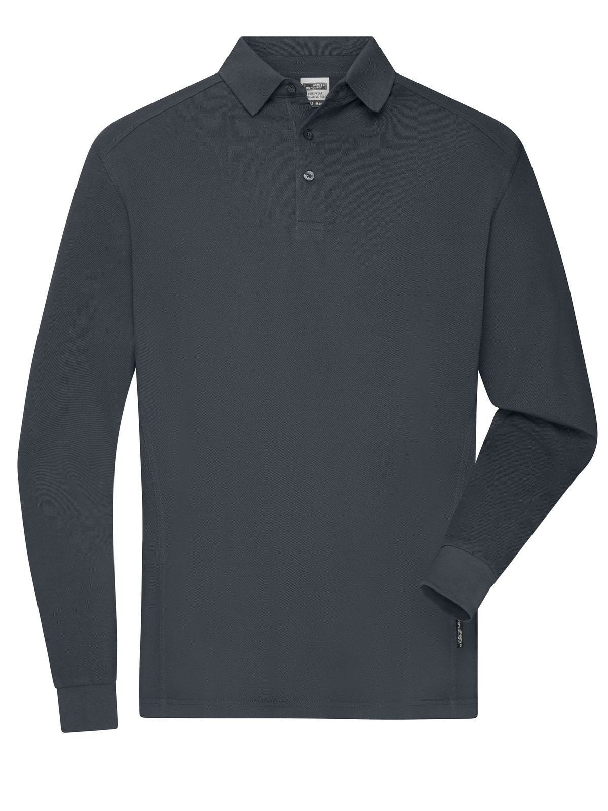 Workwear-Longsleeve Polo Herren Poloshirt – Daiber – Farbe carbon – individuell veredelbar