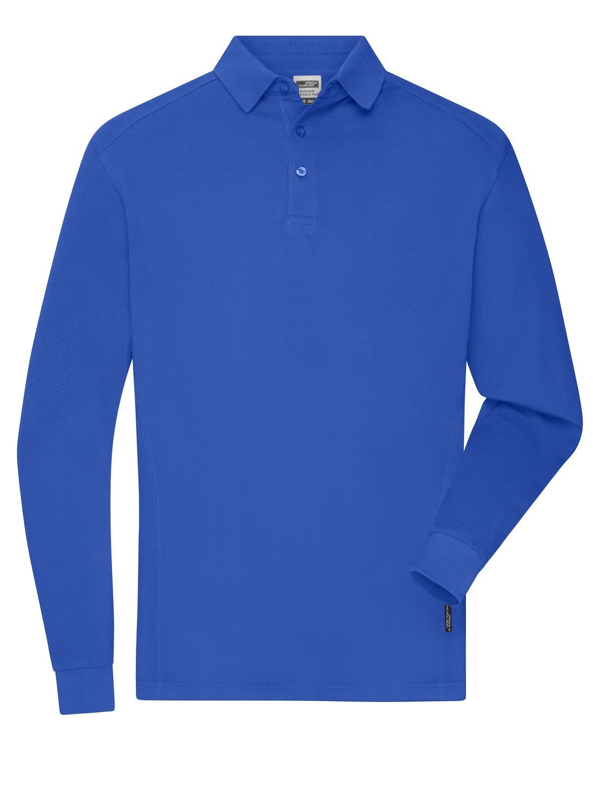 Workwear-Longsleeve Polo Herren Poloshirt – Daiber – Farbe Royalblau – individuell veredelbar