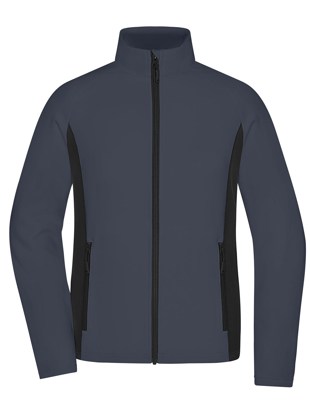 Ladies' Stretchfleece Jacket Damen – Daiber – Farbe carbon/black – individuell veredelbar