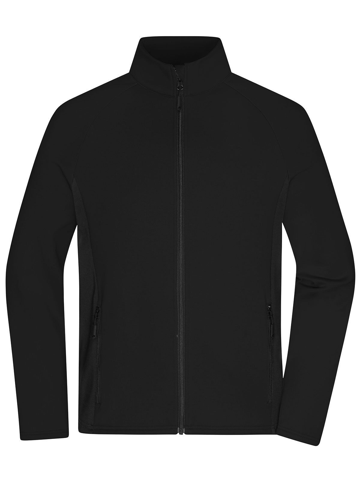Stretchfleece Jacket Herren – Daiber – Farbe black/black – individuell veredelbar