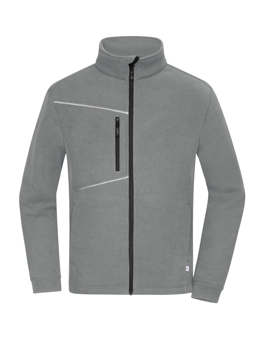 Giacca in pile – look velluto a coste da uomo – Daiber