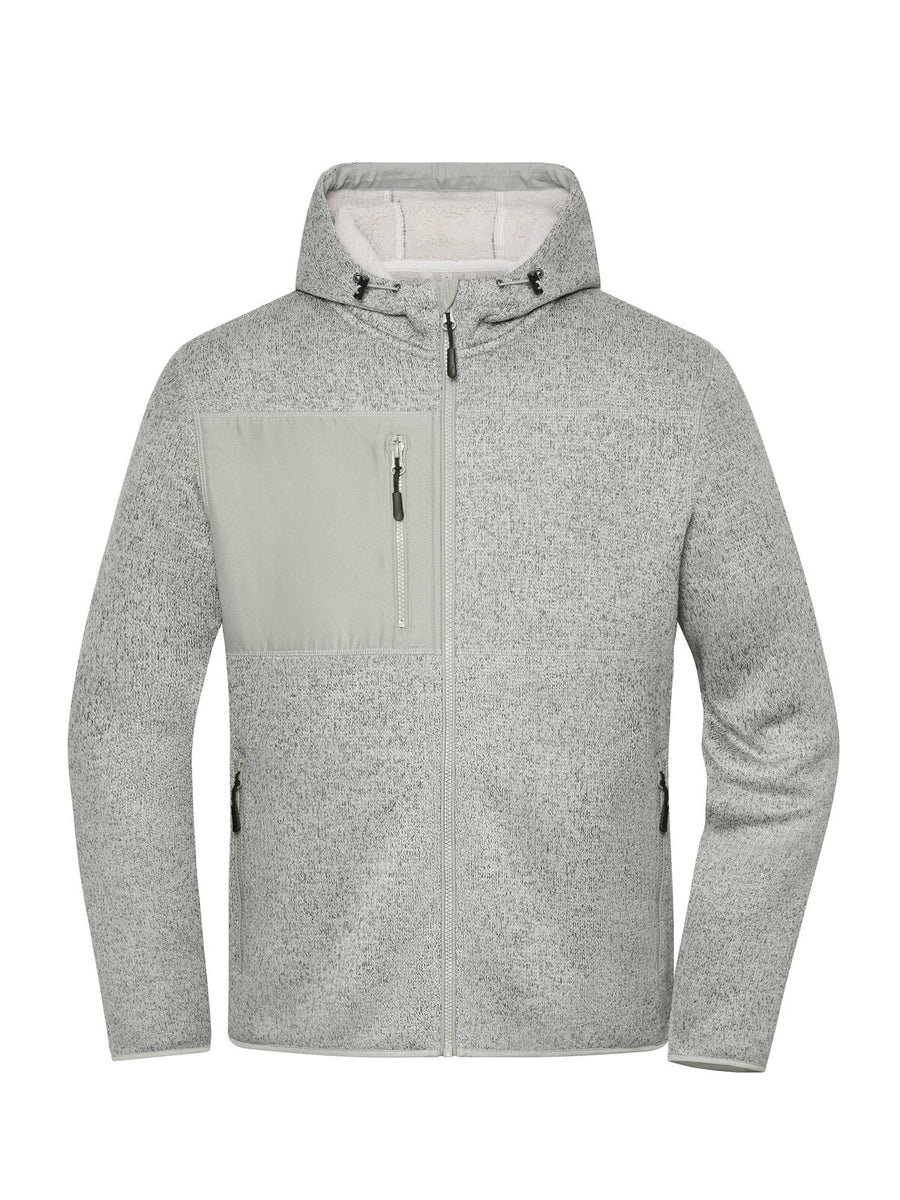 Workwear Knitted Fleece Jacket Herren – Daiber