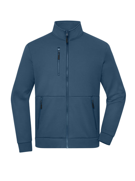 Workwear Fleece Jacket Herren – Daiber – Farbe deep-blue – individuell veredelbar