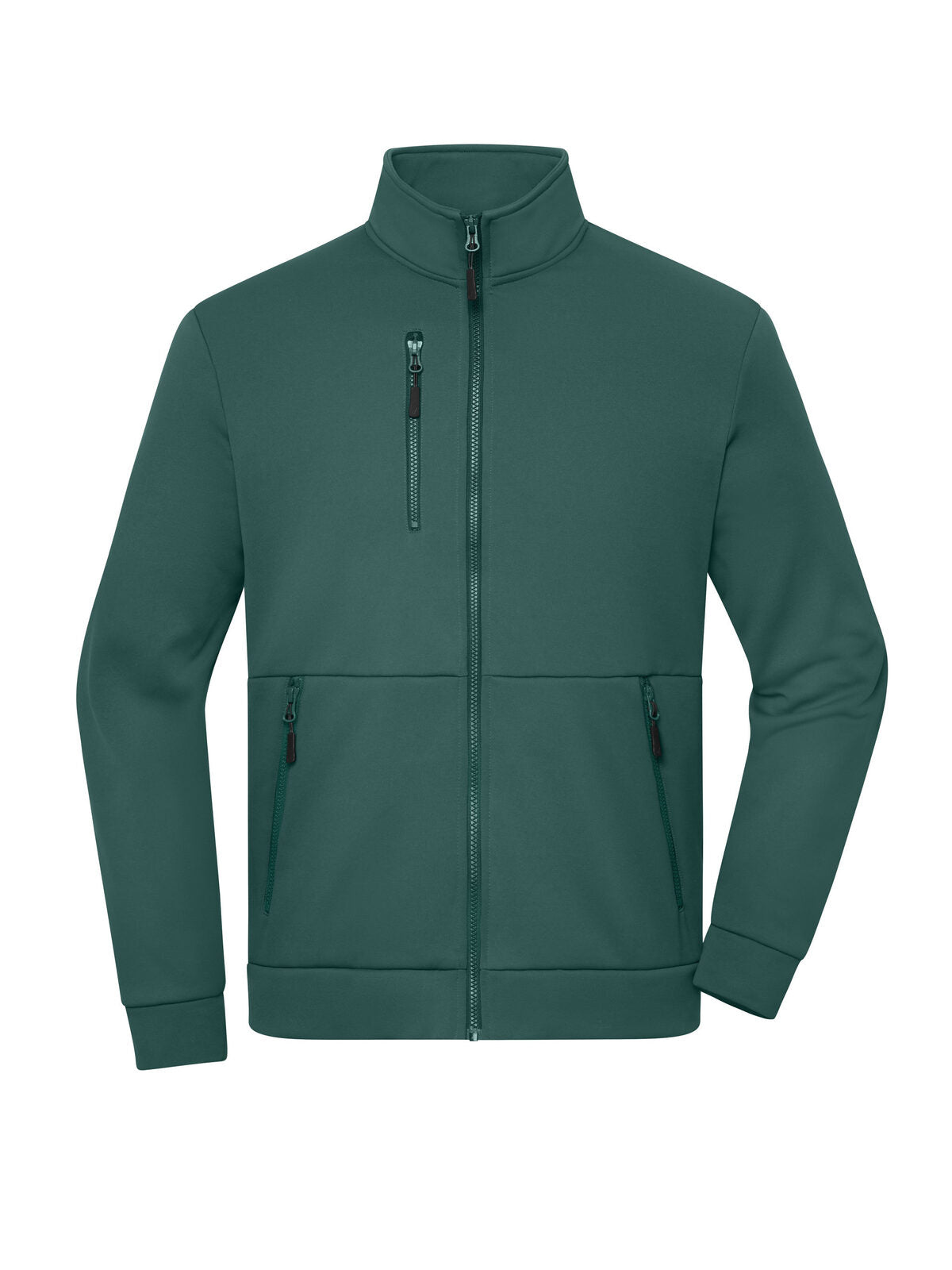 Workwear Fleece Jacket Herren – Daiber – Farbe industrial-green – individuell veredelbar