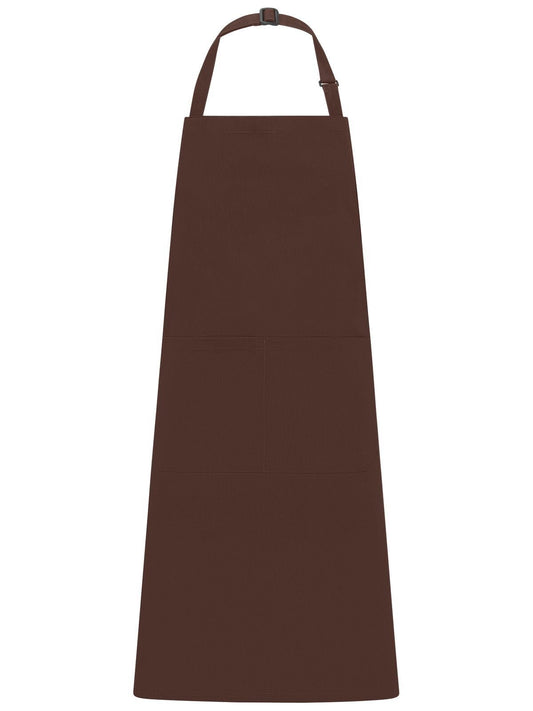 Apron With Bib Schürze / Kasack – Daiber – Farbe Braun – individuell veredelbar