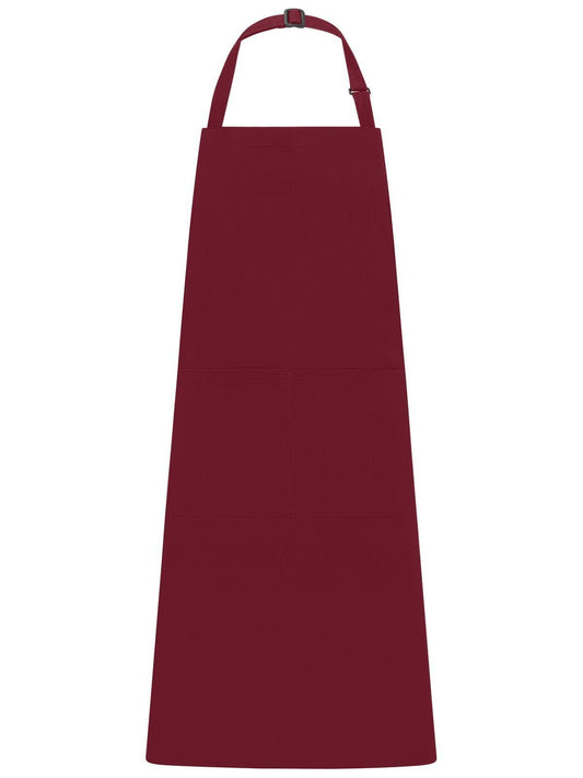 Apron With Bib Schürze / Kasack – Daiber – Farbe Bordeaux – individuell veredelbar
