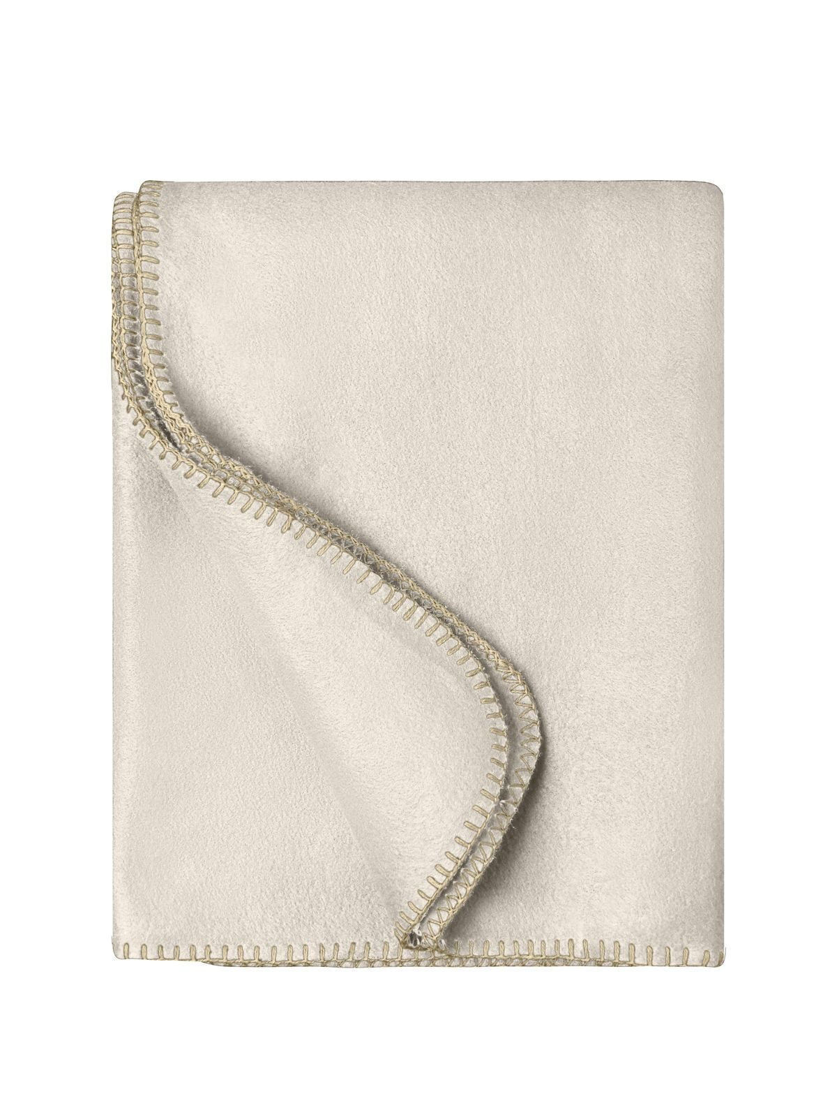 Fleece Blanket 130x170 Handtuch – Daiber – Farbe natural/camel – individuell veredelbar