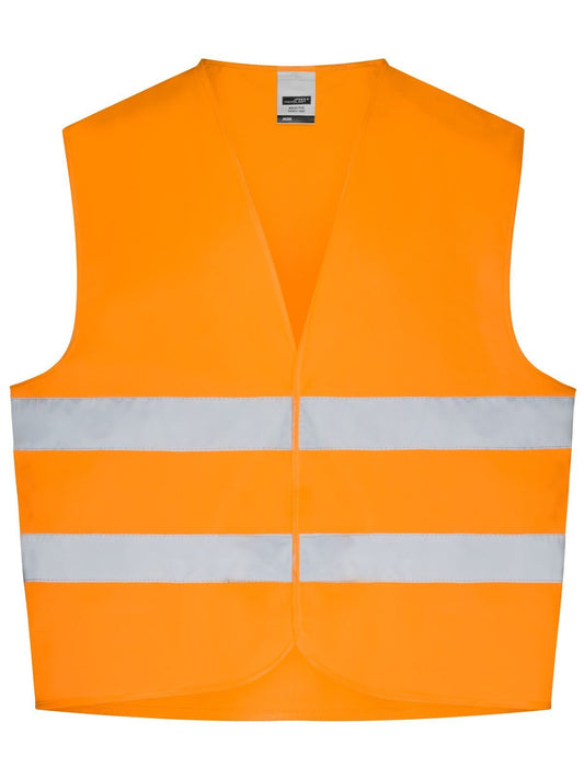 Warnweste / Sicherheitsweste – Daiber – Farbe fluorescent-orange – individuell veredelbar