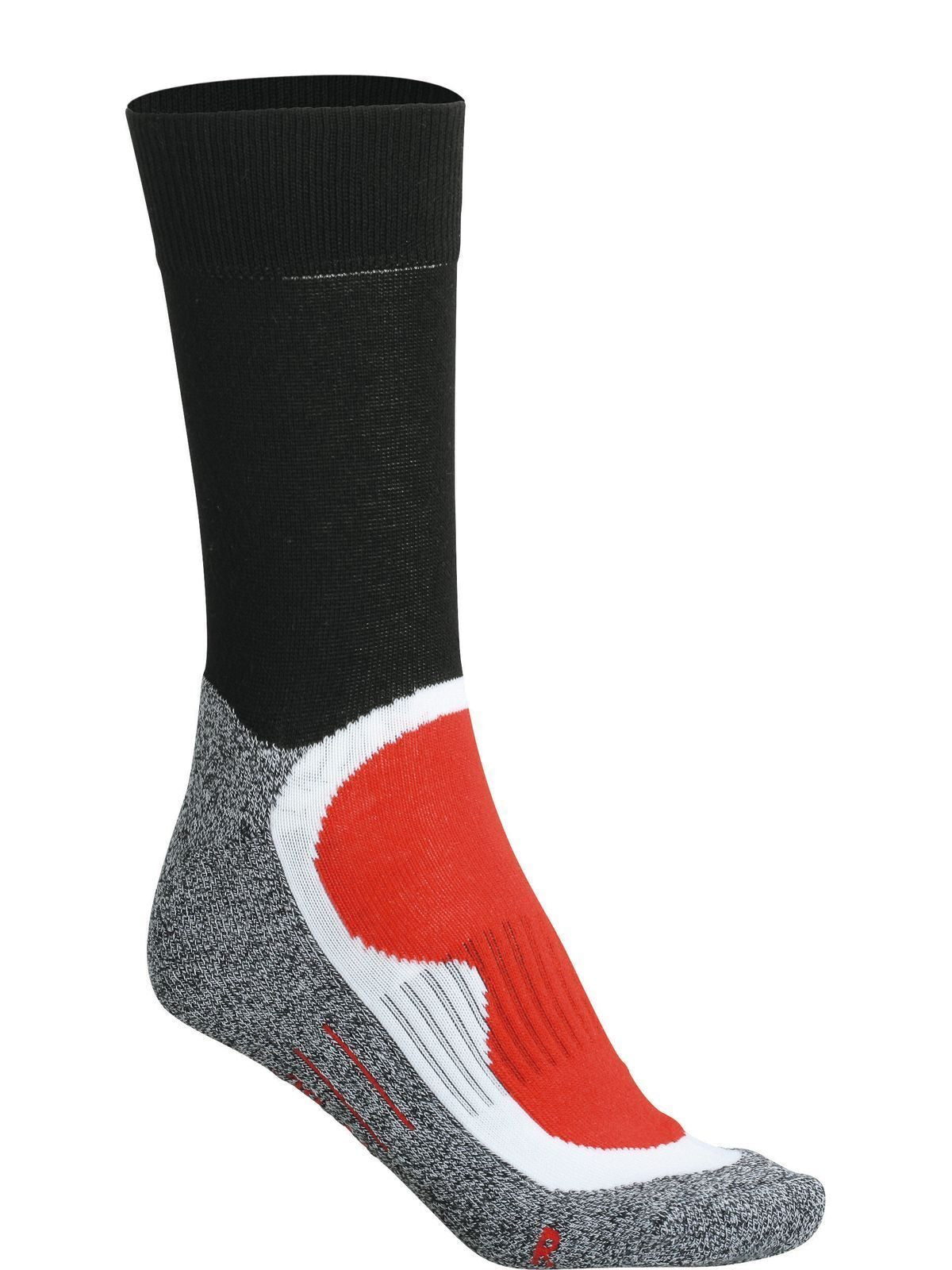 Sport Socks Unterwäsche / Socken – Daiber – Farbe black/red – individuell veredelbar