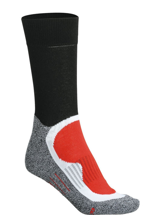 Sport Socks Unterwäsche / Socken – Daiber – Farbe black/red – individuell veredelbar