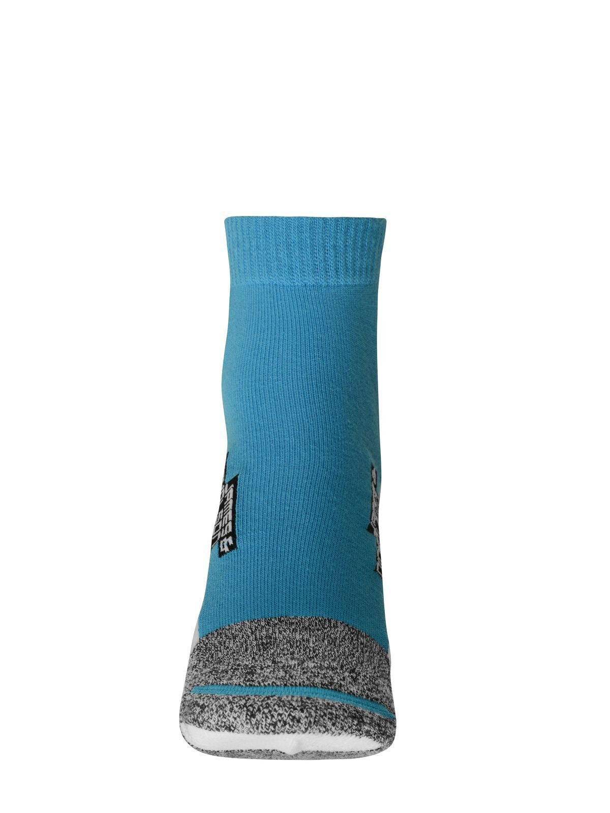 Sport Sneaker Socks Unterwäsche / Socken – Daiber – Farbe bright-blue/white – individuell veredelbar