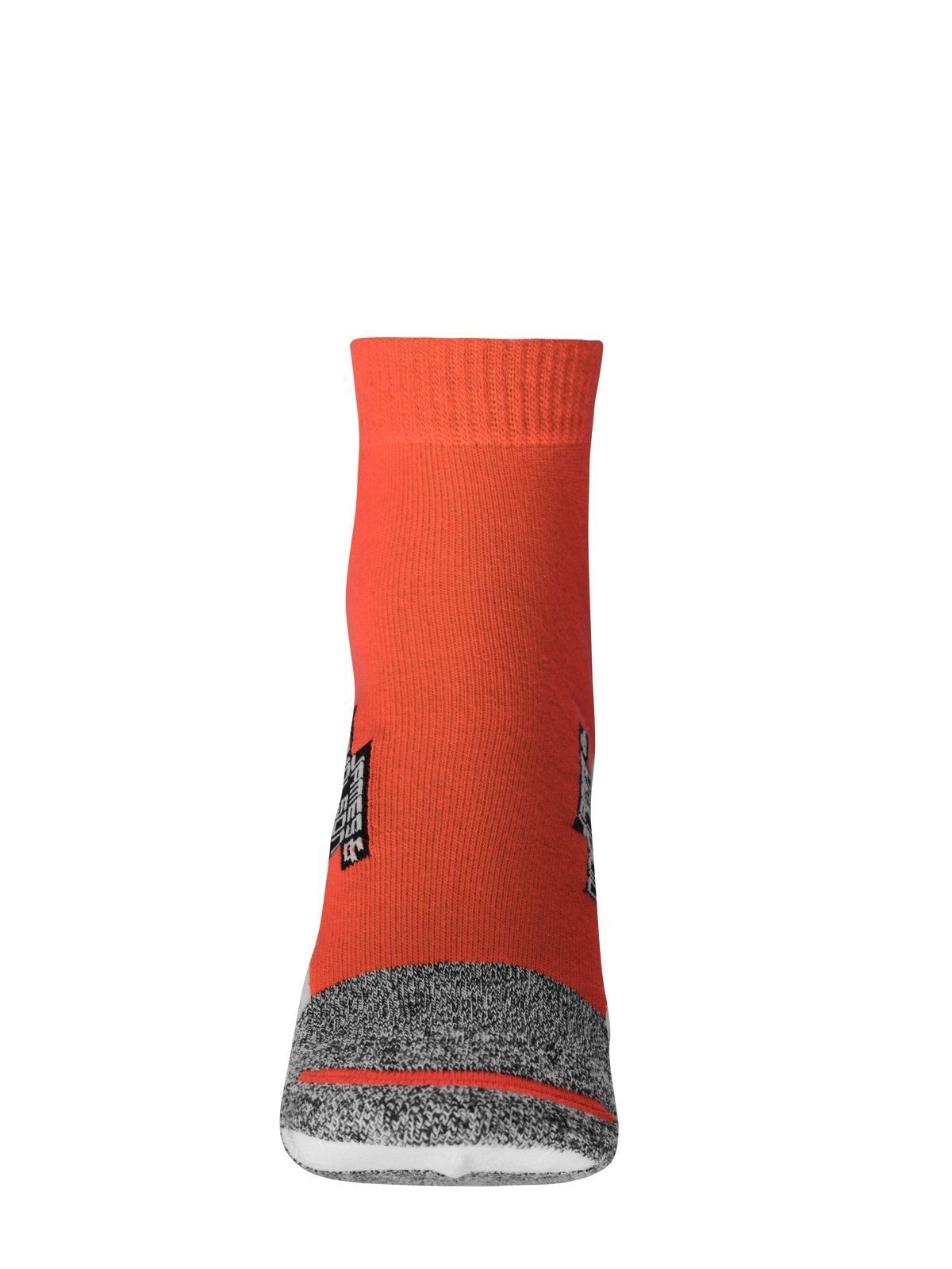 Sport Sneaker Socks Unterwäsche / Socken – Daiber – Farbe bright-orange/white – individuell veredelbar