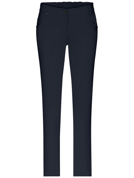 Ladies' 5-Pocket-Stretch-Pants Damen Hose / Rock – Daiber – Farbe Navy – individuell veredelbar