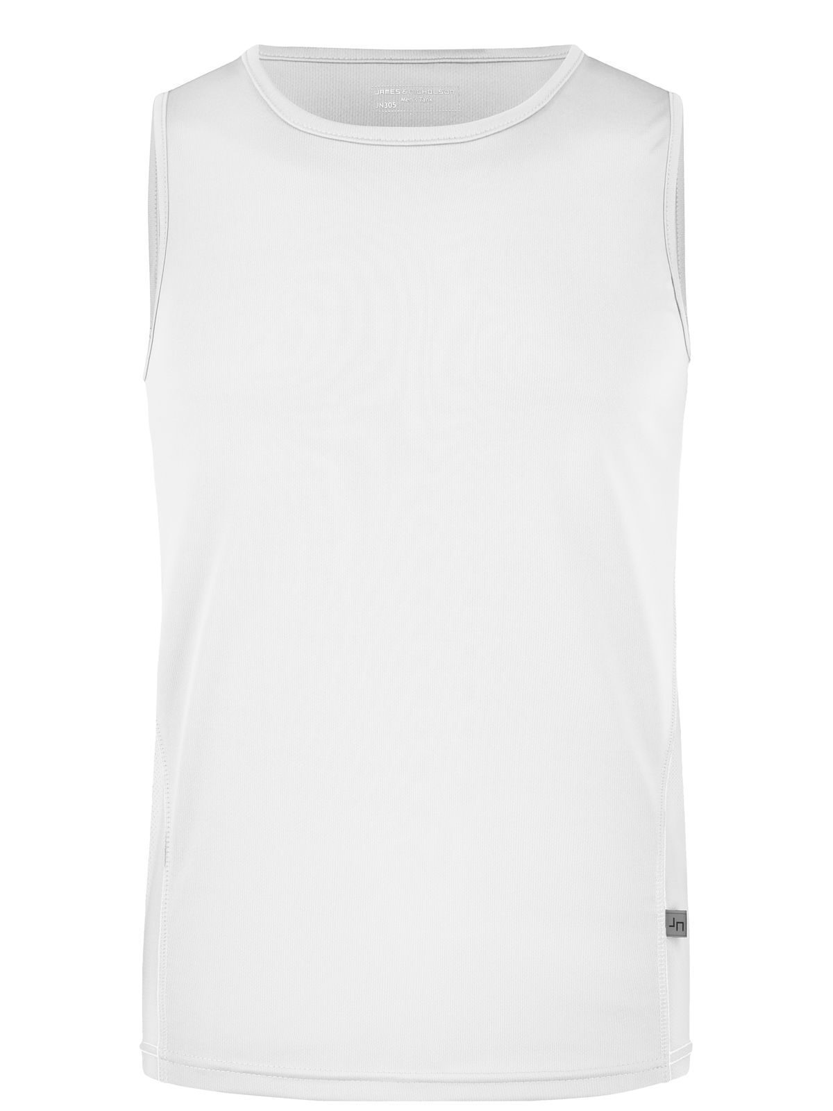 Running Tank Herren T-Shirt – Daiber – Farbe white/white – individuell veredelbar