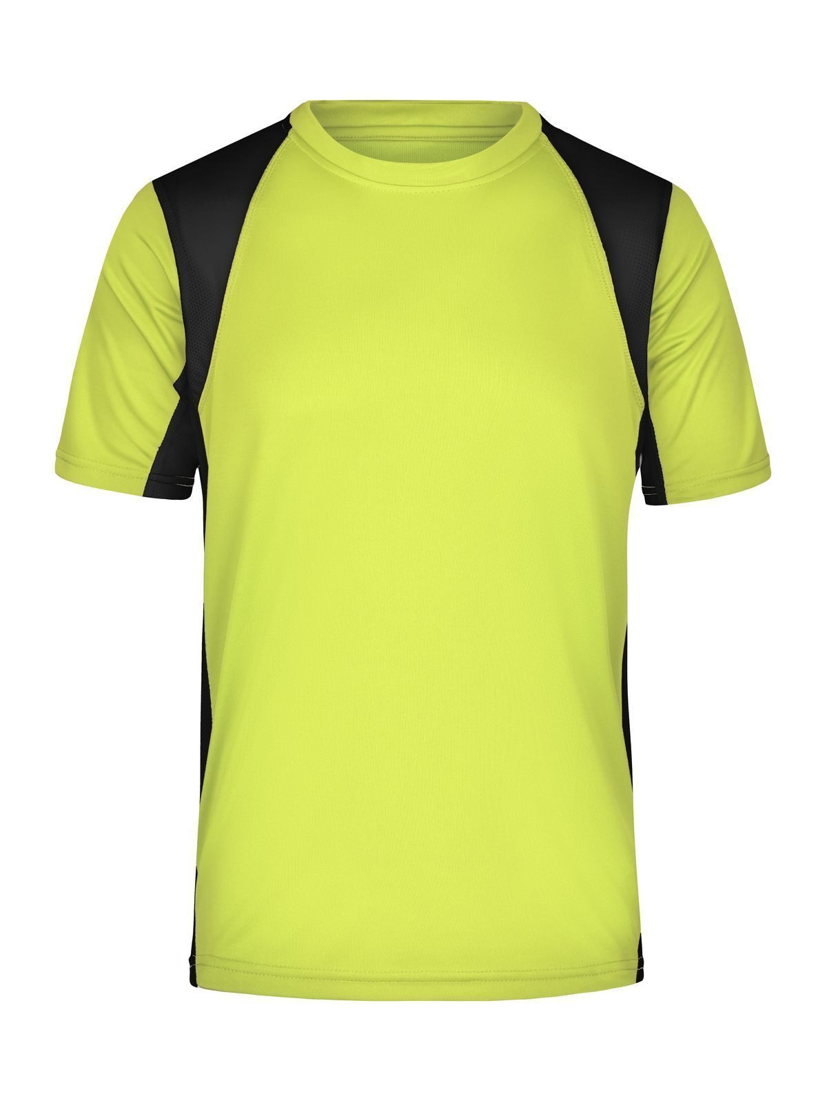 Running-T Herren T-Shirt – Daiber – Farbe fluoyellow/black – individuell veredelbar