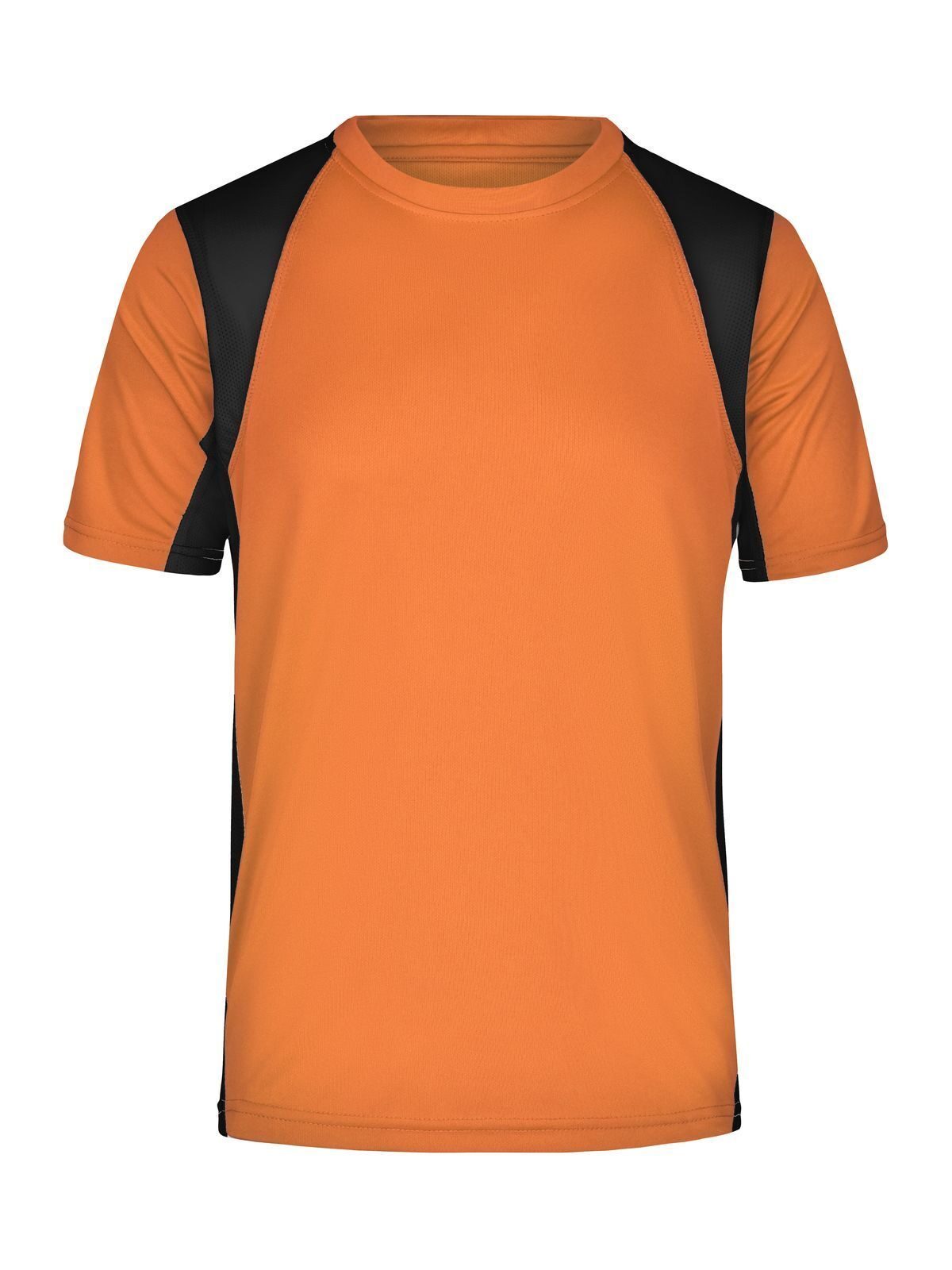 Running-T Herren T-Shirt – Daiber – Farbe orange/black – individuell veredelbar