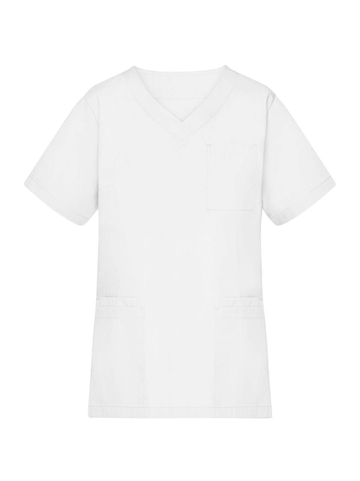 Ladies' Kasack Damen Schürze / Kasack – Daiber – Farbe Weiß – individuell veredelbar