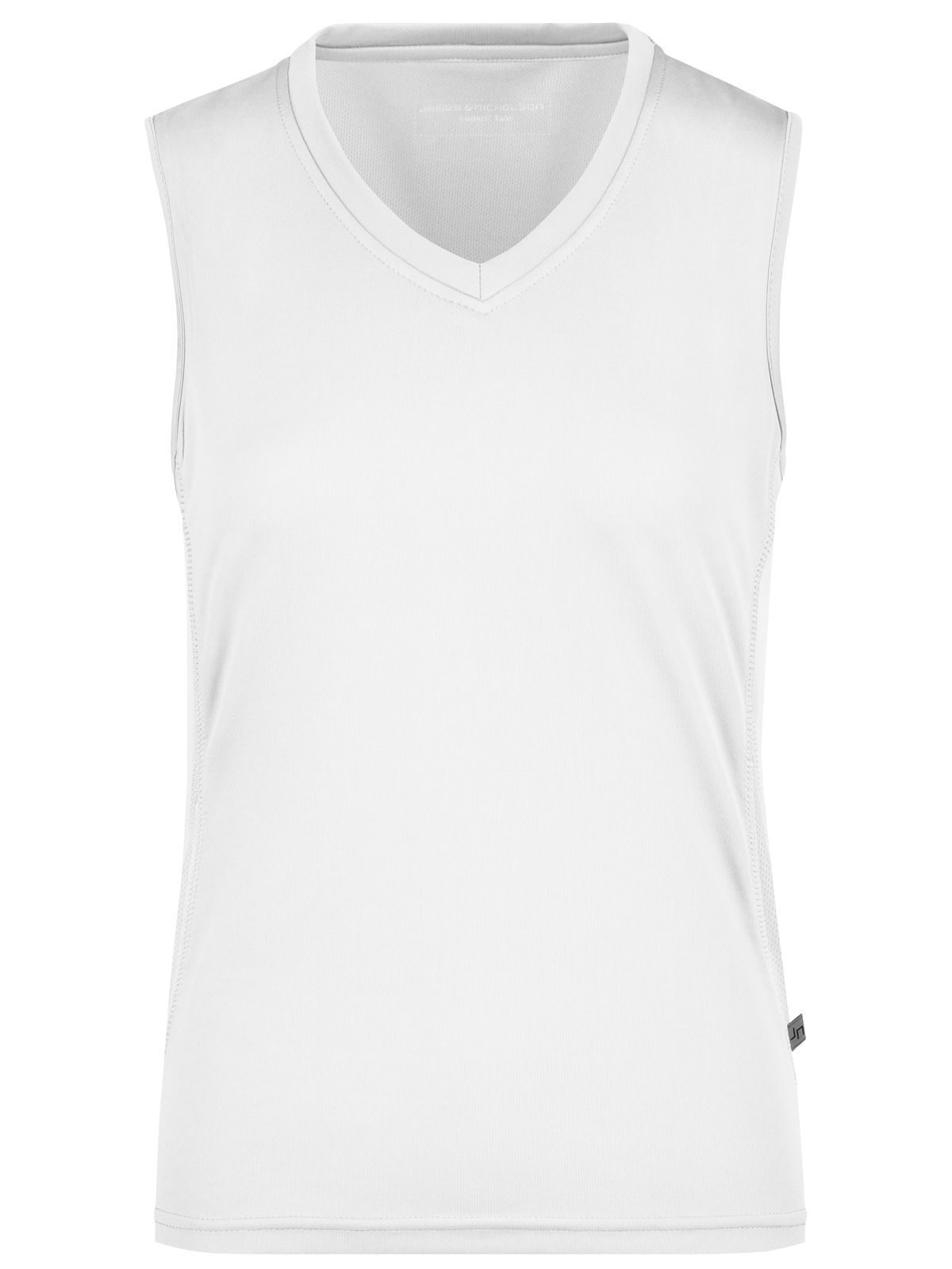 Ladies' Running Tank Damen T-Shirt – Daiber – Farbe white/white – individuell veredelbar